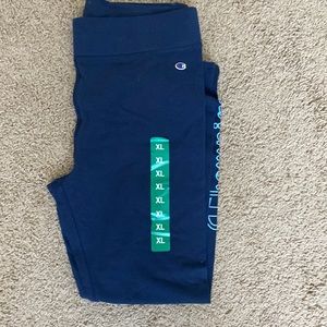 Navy blue champion leggings